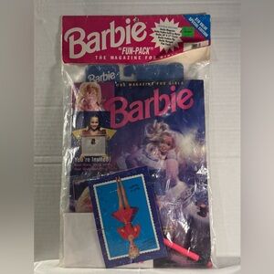 Barbie Vgt Funpack ‘94 Magazine Outfit Poster Pencil Notepad Collectible NIP
